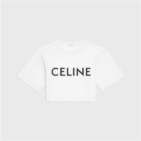 celine t shirt crop|Meer.